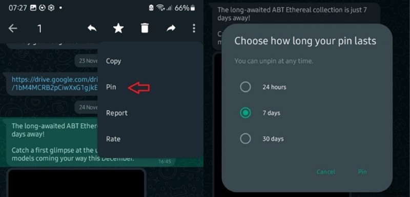 วิธีปักหมุดข้อความและการแชทบน WhatsApp:คำแนะนำทีละขั้นตอน (2026) 