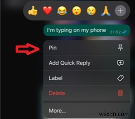 วิธีปักหมุดข้อความและการแชทบน WhatsApp:คำแนะนำทีละขั้นตอน (2026) 