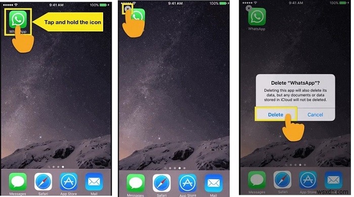 การถอนการติดตั้ง WhatsApp บน iPhone และ Android:คำแนะนำง่ายๆ ทีละขั้นตอน 