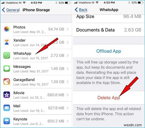 การถอนการติดตั้ง WhatsApp บน iPhone และ Android:คำแนะนำง่ายๆ ทีละขั้นตอน 