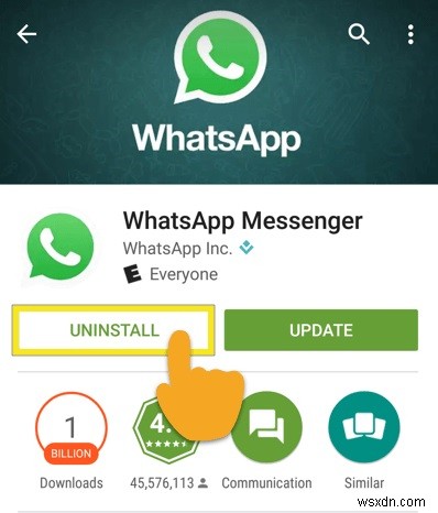 การถอนการติดตั้ง WhatsApp บน iPhone และ Android:คำแนะนำง่ายๆ ทีละขั้นตอน 