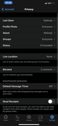 ปิดการใช้งาน WhatsApp ล่าสุด:คู่มือความเป็นส่วนตัวทีละขั้นตอน 