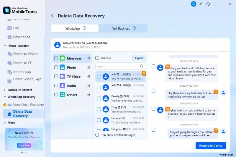 ลบผู้ติดต่อออกจาก WhatsApp ในขณะที่เก็บไว้ในสมุดที่อยู่ในโทรศัพท์ของคุณ 