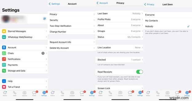 วิธีซ่อนสถานะออนไลน์ของคุณบน WhatsApp:ขั้นตอนที่ง่ายและปลอดภัย 
