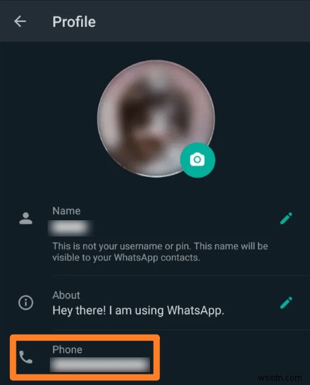 วิธียืนยันหมายเลข WhatsApp และชื่อผู้ใช้ของคุณบน Android และ iPhone