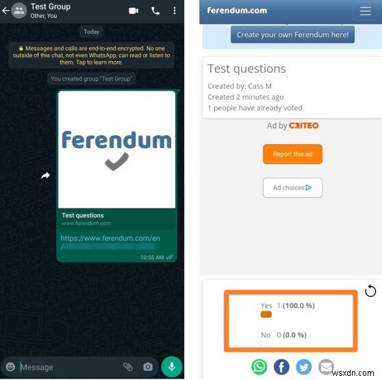 สร้างและแชร์โพลบน WhatsApp – คำแนะนำทีละขั้นตอน 