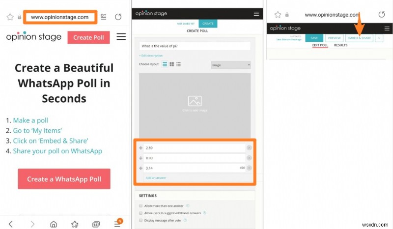 สร้างและแชร์โพลบน WhatsApp – คำแนะนำทีละขั้นตอน 