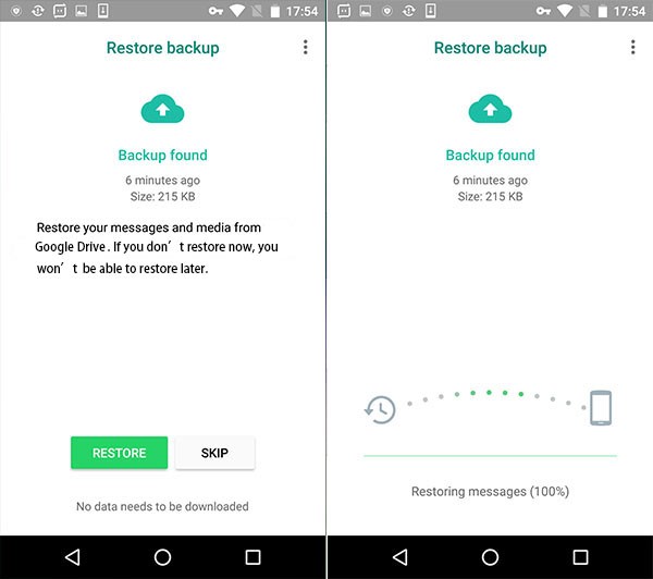วิธีถ่ายโอนข้อมูล WhatsApp ระหว่างโทรศัพท์ Android ใน 6 ขั้นตอนง่ายๆ 