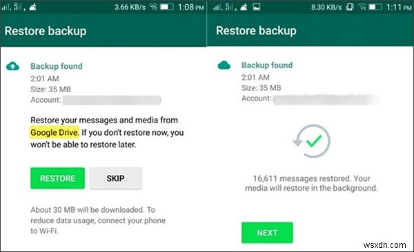 วิธีถ่ายโอนข้อมูล WhatsApp ระหว่างโทรศัพท์ Android ใน 6 ขั้นตอนง่ายๆ 