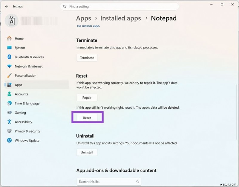 คืนค่า Notepad เป็นการตั้งค่าเริ่มต้น:คำแนะนำทีละขั้นตอน 