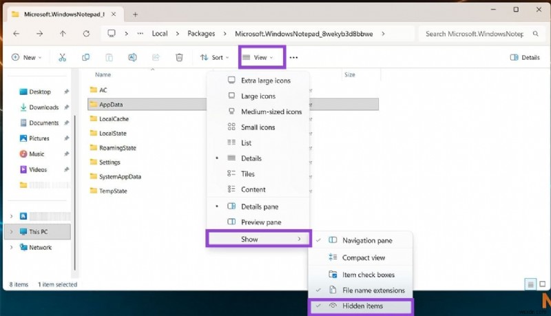 คืนค่า Notepad เป็นการตั้งค่าเริ่มต้น:คำแนะนำทีละขั้นตอน 