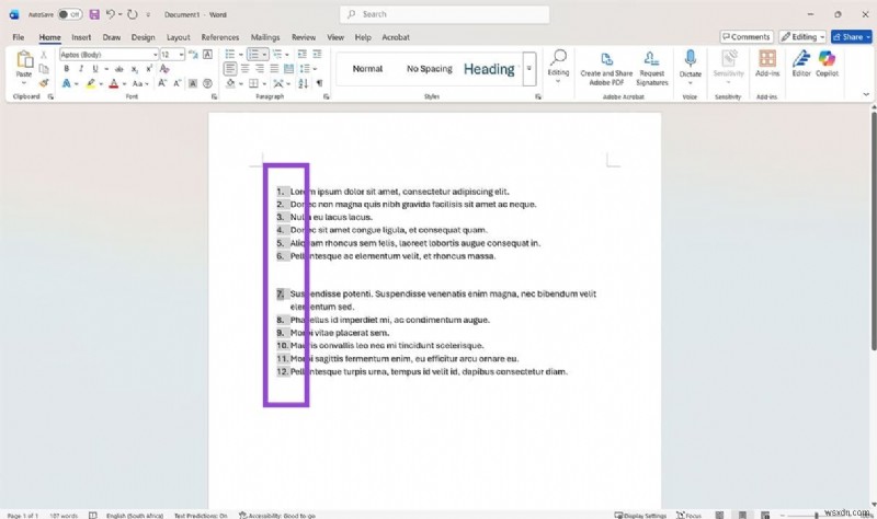 วิธีรีเซ็ตหมายเลขใน Microsoft Word:4 วิธีง่าย ๆ 