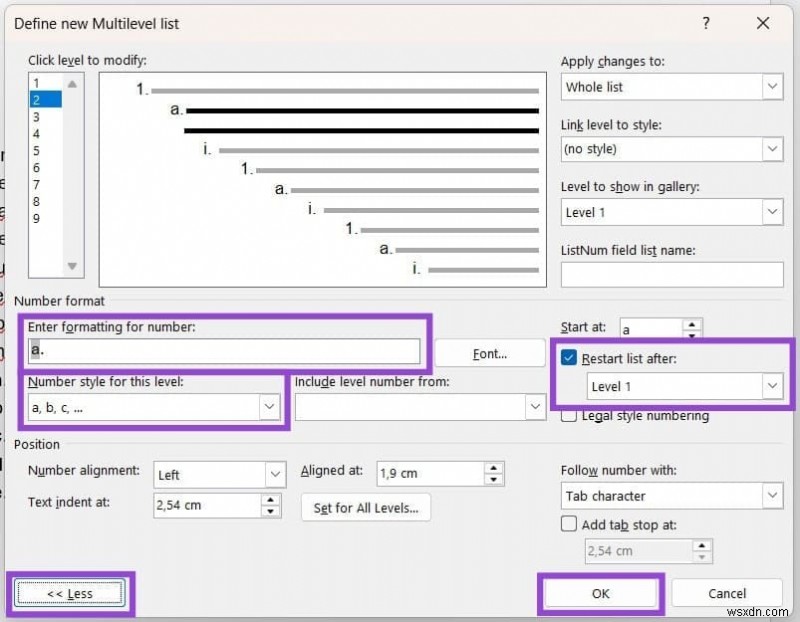 วิธีรีเซ็ตหมายเลขใน Microsoft Word:4 วิธีง่าย ๆ 