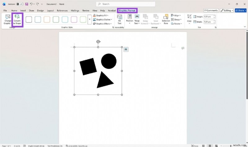 แปลงรูปภาพ Word ของคุณให้เป็น SmartArt:คำแนะนำทีละขั้นตอน 