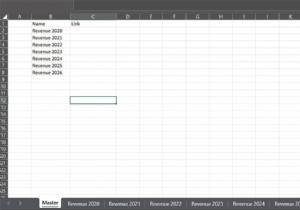 สร้างและจัดการแผ่นงานหลักใน Excel:การเชื่อมโยงและการจัดระเบียบข้อมูลอย่างมีประสิทธิภาพ 