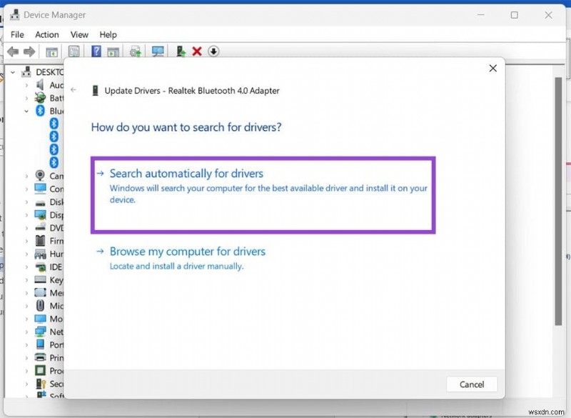วิธีคืนค่าการสลับ Bluetooth ที่หายไปใน Windows 11 