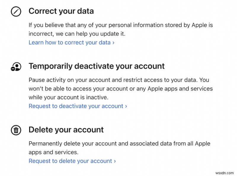 ลบหรือปิดใช้งาน Apple ID ของคุณ:คำแนะนำทีละขั้นตอนที่ชัดเจน 