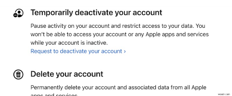 ลบหรือปิดใช้งาน Apple ID ของคุณ:คำแนะนำทีละขั้นตอนที่ชัดเจน 