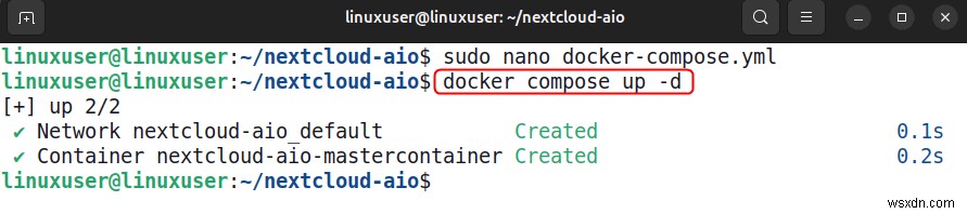 ติดตั้ง Nextcloud AIO บน Ubuntu อย่างปลอดภัย:คำแนะนำทีละขั้นตอนฉบับสมบูรณ์ 