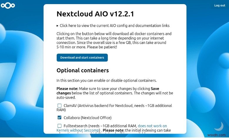 ติดตั้ง Nextcloud AIO บน Ubuntu อย่างปลอดภัย:คำแนะนำทีละขั้นตอนฉบับสมบูรณ์ 