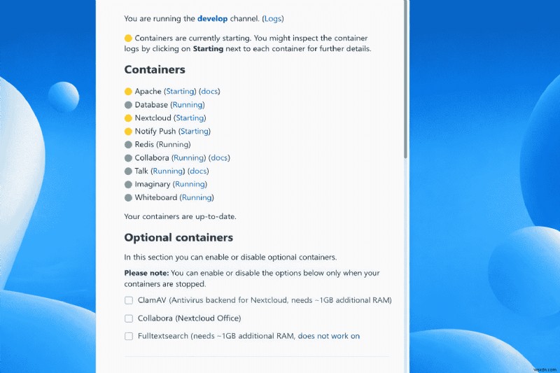 ติดตั้ง Nextcloud AIO บน Ubuntu อย่างปลอดภัย:คำแนะนำทีละขั้นตอนฉบับสมบูรณ์ 