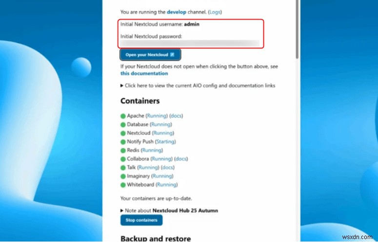 ติดตั้ง Nextcloud AIO บน Ubuntu อย่างปลอดภัย:คำแนะนำทีละขั้นตอนฉบับสมบูรณ์ 