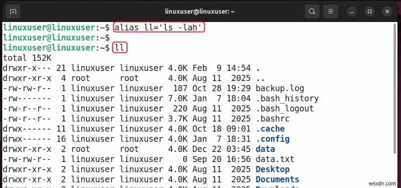 นามแฝง Master Linux:เพิ่มประสิทธิภาพการทำงานของเทอร์มินัลด้วยทางลัดอัจฉริยะ 