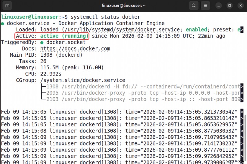 แก้ไขข้อผิดพลาด  ไม่สามารถเชื่อมต่อกับ Docker Daemon  ได้อย่างรวดเร็ว 