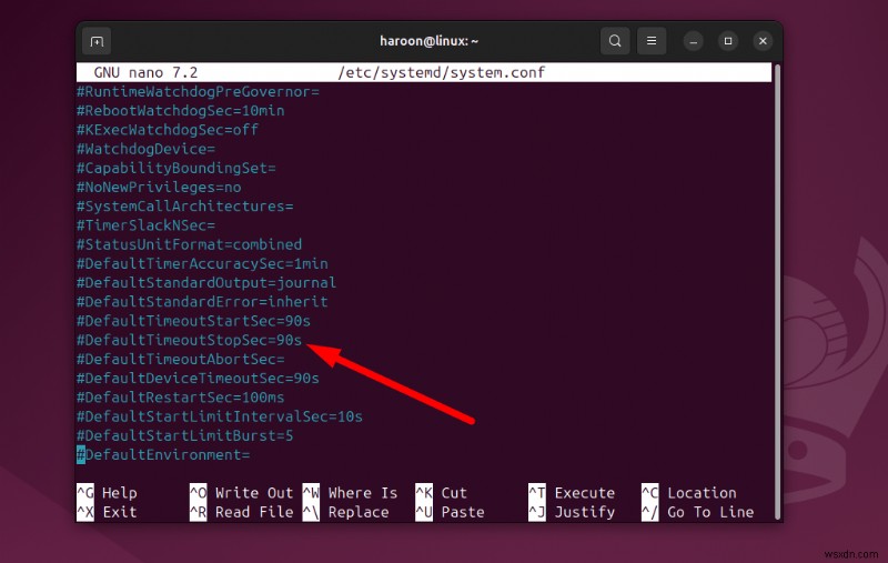 แก้ไขการหยุดการทำงานชั่วคราว  A Stop Job is Running  บน Linux 