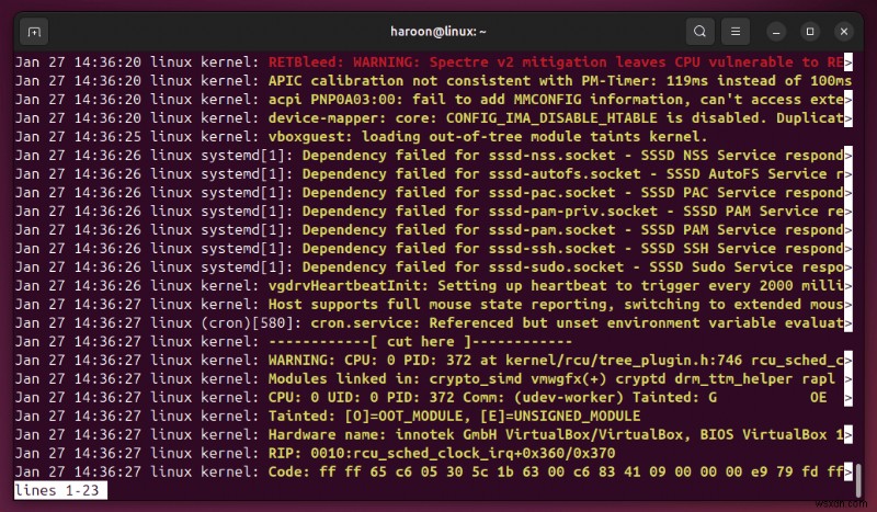 แก้ไขการหยุดการทำงานชั่วคราว  A Stop Job is Running  บน Linux 
