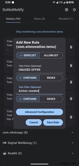 DoNotNotify:บล็อกการแจ้งเตือนสแปมของ Android ในขณะที่ยังคงรักษาการแจ้งเตือนที่สำคัญไว้ 