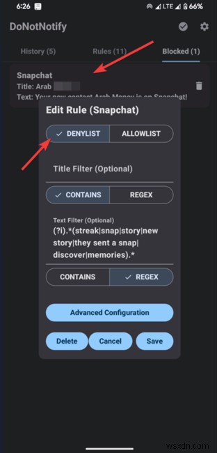 DoNotNotify:บล็อกการแจ้งเตือนสแปมของ Android ในขณะที่ยังคงรักษาการแจ้งเตือนที่สำคัญไว้ 