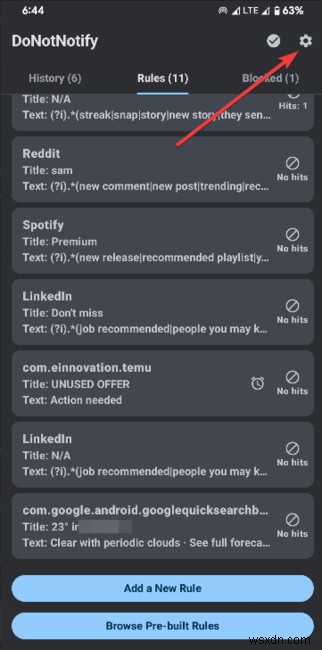 DoNotNotify:บล็อกการแจ้งเตือนสแปมของ Android ในขณะที่ยังคงรักษาการแจ้งเตือนที่สำคัญไว้ 