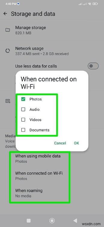 หยุด WhatsApp จากการดาวน์โหลดสื่ออัตโนมัติและเพิ่มพื้นที่จัดเก็บข้อมูลในโทรศัพท์ของคุณ 