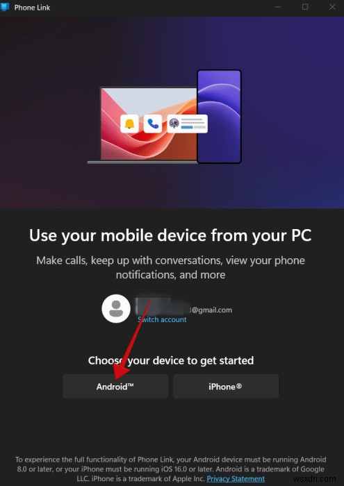 เชื่อมต่อโทรศัพท์ Android ของคุณกับ Windows:คำแนะนำทีละขั้นตอน 