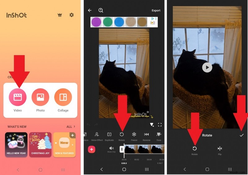 หมุนวิดีโอ Android ได้อย่างง่ายดาย:คำแนะนำฉบับย่อสำหรับการแก้ไขแนวนอนและแนวตั้ง 
