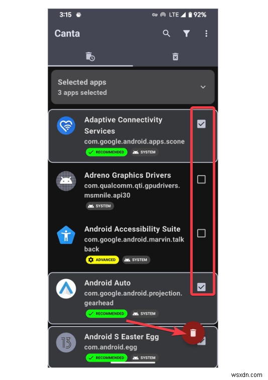 Canta:Debloater Android ที่ปราศจากรูทและ ADB สำหรับอุปกรณ์ที่สะอาดและปลอดภัยยิ่งขึ้น 