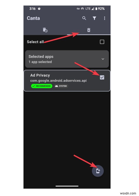 Canta:Debloater Android ที่ปราศจากรูทและ ADB สำหรับอุปกรณ์ที่สะอาดและปลอดภัยยิ่งขึ้น 