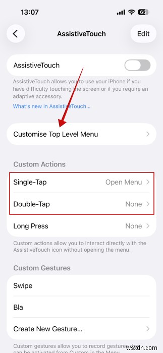 ข้ามการปัด:เปิดใช้งานปุ่มการนำทางบนหน้าจอบน iPhone ของคุณ 