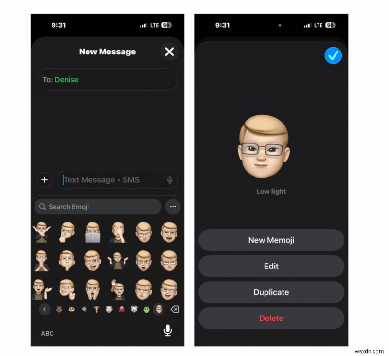 มาสเตอร์ Memoji สติ๊กเกอร์บน iOS:ขั้นตอนง่ายๆ ในการสร้างและส่งอิโมจิที่กำหนดเอง 