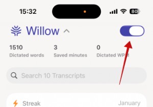 Willow:แอพคีย์บอร์ดเขียนตามคำบอกที่แม่นยำที่สุดสำหรับการป้อนข้อมูลด้วยเสียงที่เชื่อถือได้ 