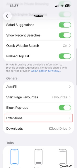 Safari + Firefox Focus:สุดยอดการตั้งค่าความเป็นส่วนตัวของ iPhone 