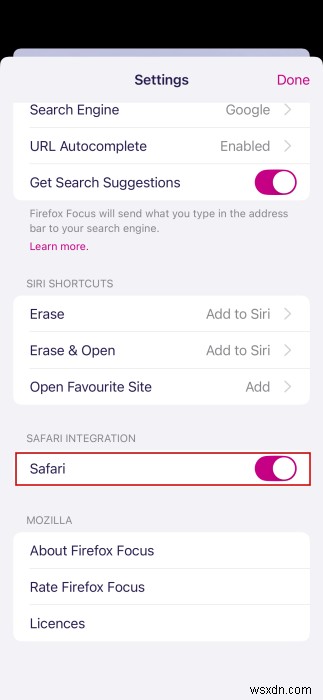 Safari + Firefox Focus:สุดยอดการตั้งค่าความเป็นส่วนตัวของ iPhone 