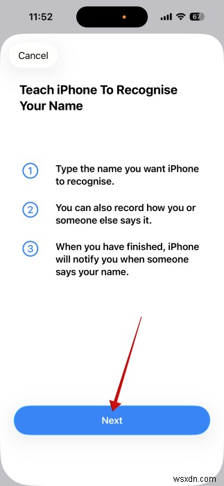 คุณสมบัติของ iPhone:เชื่อมต่ออยู่เสมอแม้ในขณะที่ฟัง - อธิบายการจดจำชื่อ 