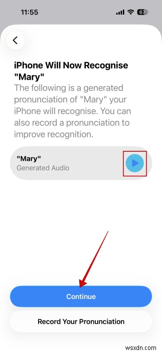 คุณสมบัติของ iPhone:เชื่อมต่ออยู่เสมอแม้ในขณะที่ฟัง - อธิบายการจดจำชื่อ 