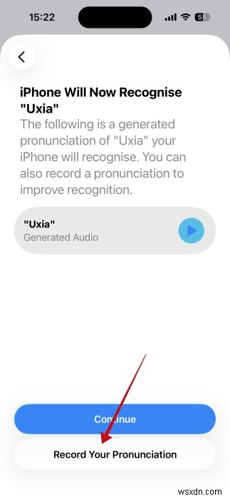 คุณสมบัติของ iPhone:เชื่อมต่ออยู่เสมอแม้ในขณะที่ฟัง - อธิบายการจดจำชื่อ 