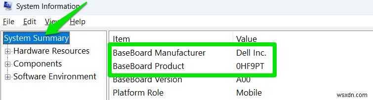 วิธีระบุรุ่นเมนบอร์ดของคุณอย่างรวดเร็วใน Windows 