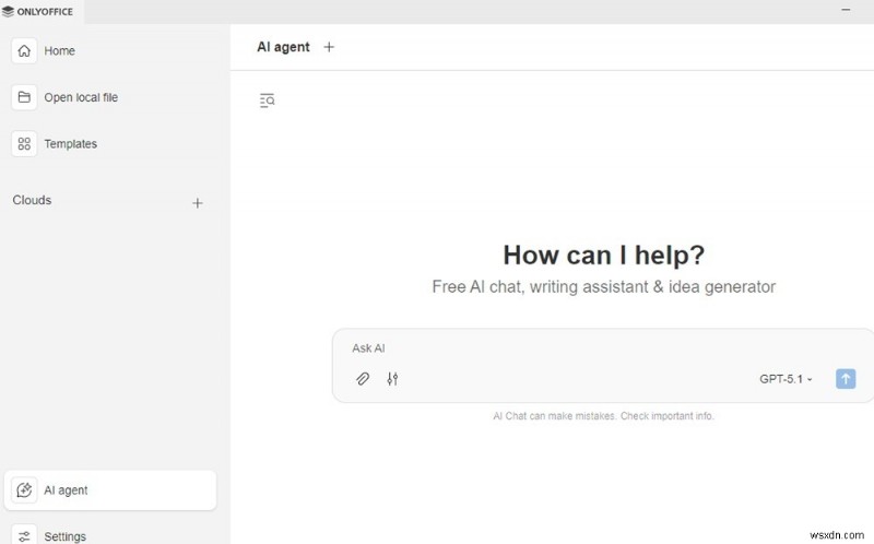 เร่งการสร้างเอกสารด้วยการรวม AI ของ ONLYOFFICE Desktop Editors 