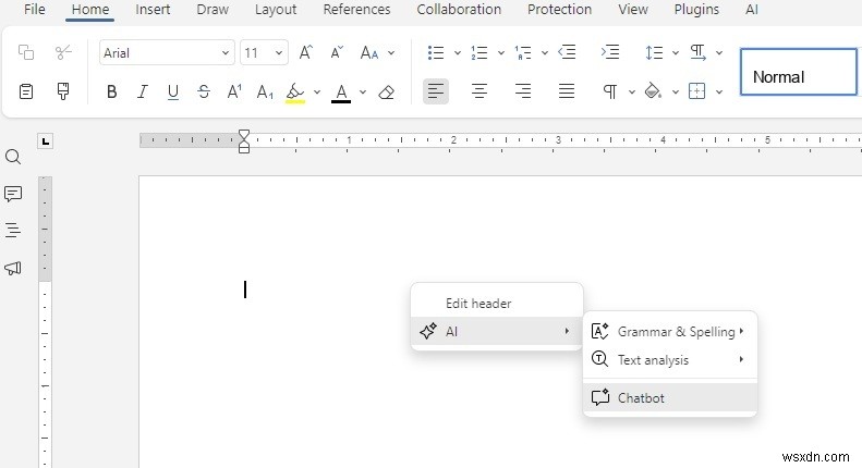 เร่งการสร้างเอกสารด้วยการรวม AI ของ ONLYOFFICE Desktop Editors 