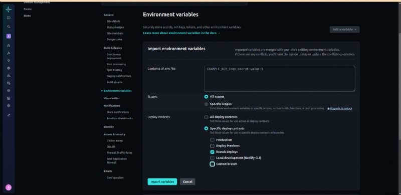 กำหนดค่า Netlify เฉพาะสาขาโดยอัตโนมัติด้วย Bash – คำแนะนำทีละขั้นตอน
